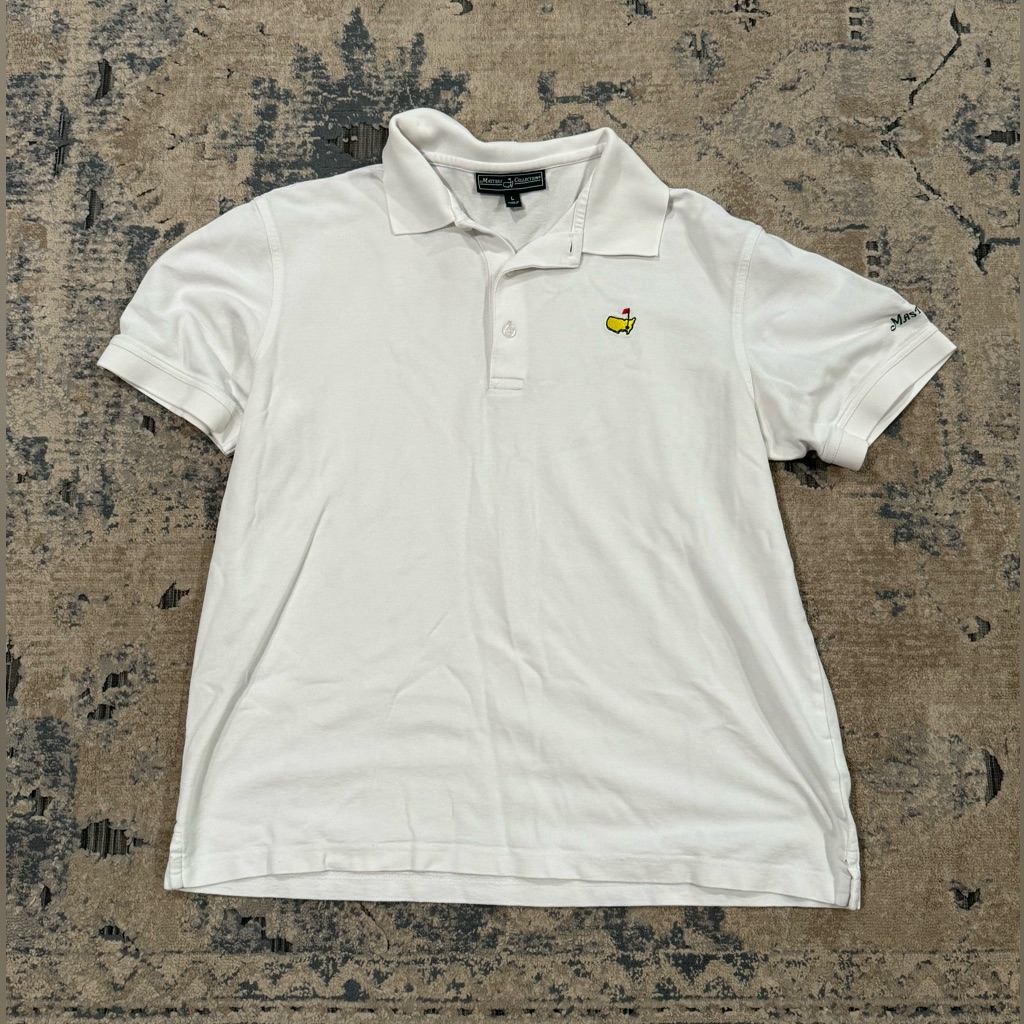 Mens Masters Collection Golf Polo